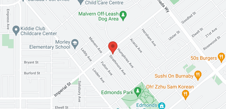 map of 6626 STRATHMORE AVENUE